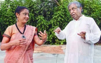 SHARING_NOTES_Pandit_Birju_Maharaj_and_Sashwati_Sen_in_New_Delhi